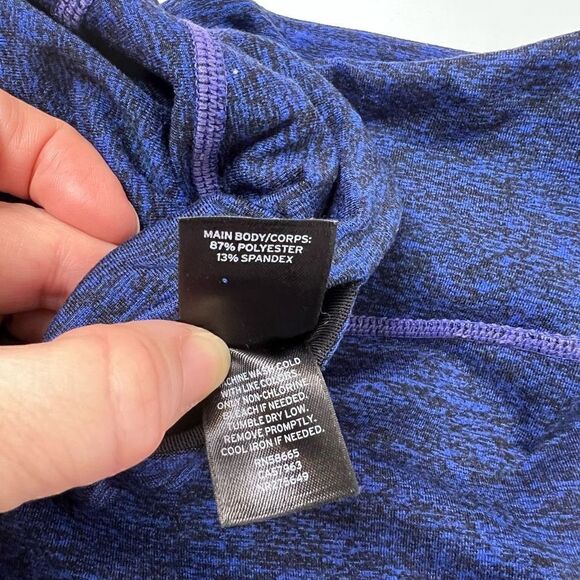 Zella purple capri workout leggings size S - Picture 11 of 12